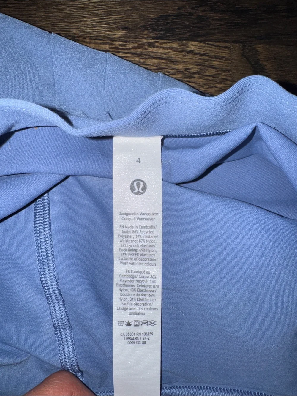 Lululemon High-Rise Pleated Tennis Skirt in Oasis Blue